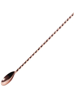 Bar Spoon Twisted Copper
