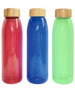 Brosilica Glass Bottle With Bamboo Lid