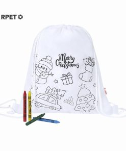 Christmas Back sack in RPET -Taky