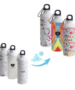 Aluminum Colour Changing Water Bottle