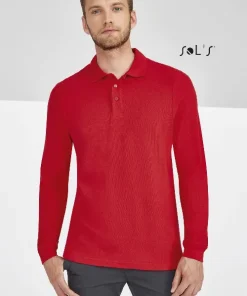 Polo shirt long sleeve Men’s 100% combed ring spun cotton WINTER II